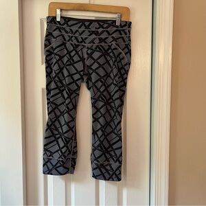 Athleta capri leggings flint grey size medium